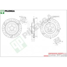 V1006 PILENGA Гальмівний диск