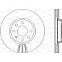 BDA1880.20 OPEN PARTS Гальмівний диск