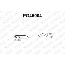 PG45004 VENEPORTE Предглушник вихлопних газів