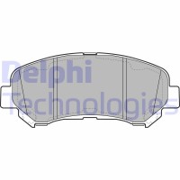 LP2031 DELPHI Комплект гальмівних колодок дисковий гальм