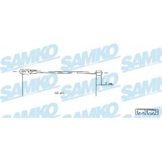 C0578B SAMKO Тросик, cтояночный тормоз