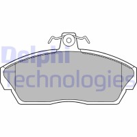 LP1450 DELPHI КомплеК т гальмівних колодок, дискове гальмо