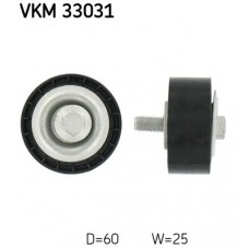 VKM 33031 SKF Паразитный / ведущий ролик, Поліклиновий ремінь