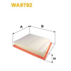 WA9792 WIX FILTERS Повітряний фільтр
