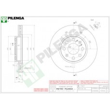 V046 PILENGA Гальмівний диск