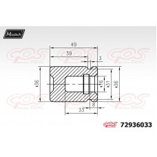 72936033 MAXTECH Поршень корпус скоби гальма