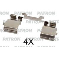 PSRK1276 PATRON Комплектуючі колодки дискового гальма