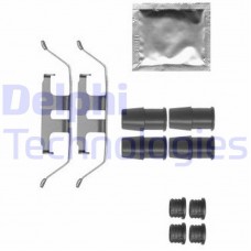 LX0578 DELPHI Комплектуючі колодки дискового гальма