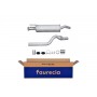 FS40366 Faurecia Середній глушник вихлопних газів