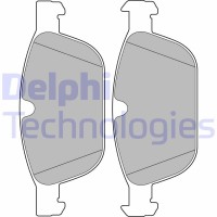LP2140 DELPHI Комплект гальмівних колодок дисковий гальм