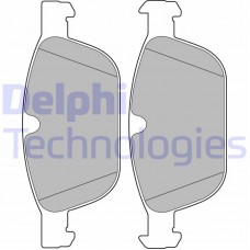 LP2140 DELPHI Комплект гальмівних колодок дисковий гальм