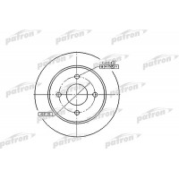 PBD2623 PATRON Гальмівний диск