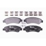 8DB 355 012-911 HELLA PAGID Комплект гальмівних колодок дисковий гальм