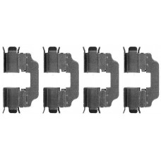8DZ 355 203-411 HELLA Комплектуючі колодки дискового гальма