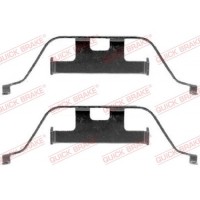 109-1201 QUICK BRAKE Комплектуючі колодки дискового гальма