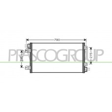 DS960C001 PRASCO Конденсатор кондиціонера