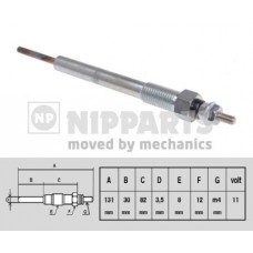 N5710505 NIPPARTS Свічка розжарювання