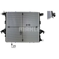 WG2184019 WILMINK GROUP Радіатор охолодження двигуна