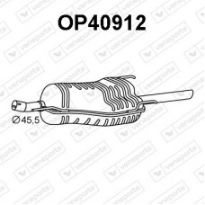 OP40912 VENEPORTE Глушник вихлопних газів кінцевий