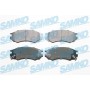 5SP548 SAMKO Комплект гальмівних колодок дисковий гальм