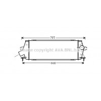RTA4456 PRASCO Интеркулер