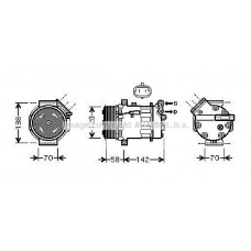 OLAK448 AVA QUALITY COOLING Компресор кондиціонера