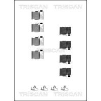 8105 131624 TRISCAN Комплектуючі колодки дискового гальма