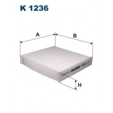 Фільтр повітря у внутрішньому просторі FILTRON K 1236