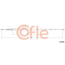 1.PE001 COFLE Тросик, cтояночный тормоз