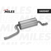 HA00467 MILES Середній глушник вихлопних газів