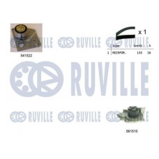 5501282 RUVILLE Водяний насос комплект зубчастого ременя