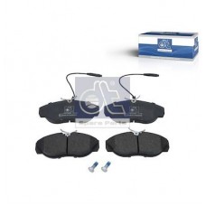 12.93106 DT Spare Parts Комплект гальмівних колодок дисковий гальм