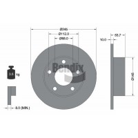 BDS1952 BENDIX Braking Гальмівний диск