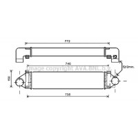 FDA4481 AVA QUALITY COOLING Интеркулер