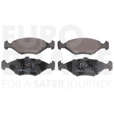 55022223103 EUROBRAKE Комплект гальмівних колодок дисковий гальм
