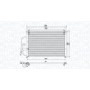 350203960000 MAGNETI MARELLI Конденсатор кондиціонера