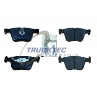 02.35.430 TRUCKTEC AUTOMOTIVE Комплект гальмівних колодок дисковий гальм