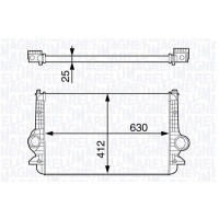 351319202780 MAGNETI MARELLI Интеркулер