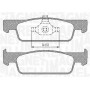 363916060717 MAGNETI MARELLI Комплект гальмівних колодок дисковий гальм