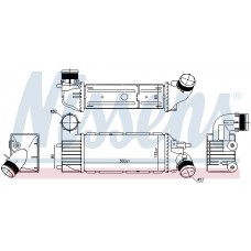 96277 NISSENS Интеркулер