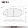 E500227 MILES Комплект гальмівних колодок дисковий гальм