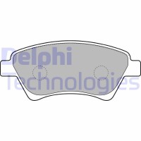 LP1730 DELPHI Комплект гальмівних колодок дисковий гальм