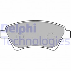 LP1730 DELPHI Комплект гальмівних колодок дисковий гальм