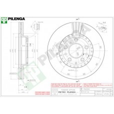 V530 PILENGA Гальмівний диск
