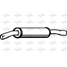 P6830 FENNO Середній глушник вихлопних газів