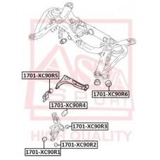 1701-XC90R5 ASVA Підвіска важіль незалежної підвіски колеса