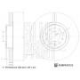 ADBP430123 BLUE PRINT Гальмівний диск