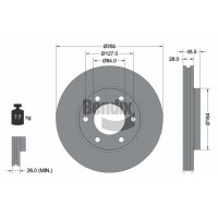 BDS1961 BENDIX Braking Гальмівний диск
