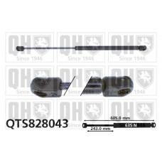 QTS828043 QUINTON HAZELL Газова пружина кришка багажника