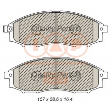 704-13045 IAP QUALITY PARTS КомплеК т гальмівних колодок, дискове гальмо